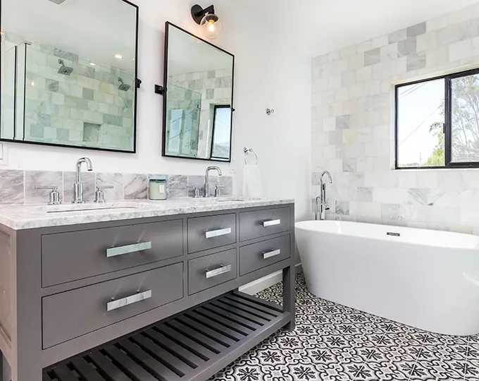 TFH Construction Collinsville IL - Custom Bathroom Upgrades