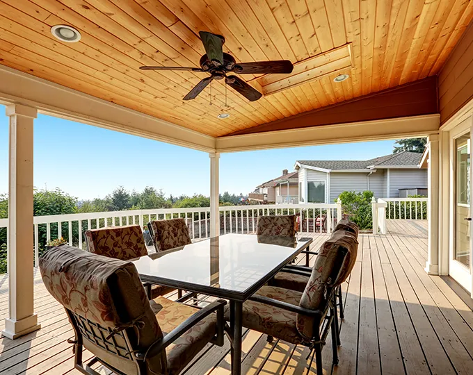 TFH Construction Collinsville IL - Covered Decks