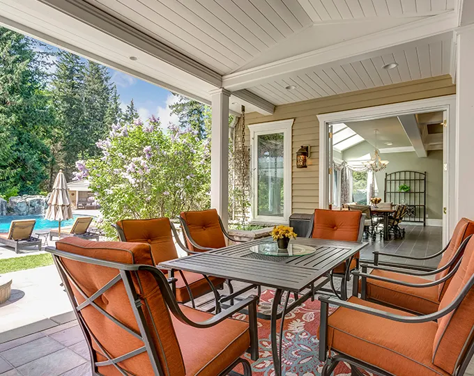 TFH Construction Collinsville IL - Covered Patio