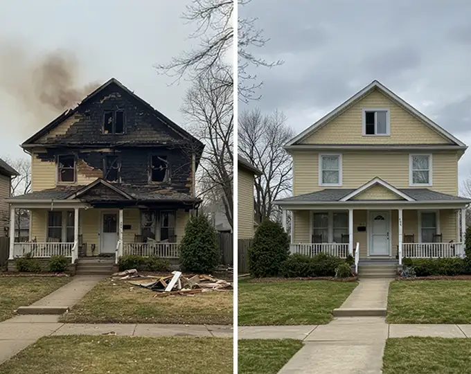 TFH Construction O'Fallon IL - Top Home Restoration for Fire Damage